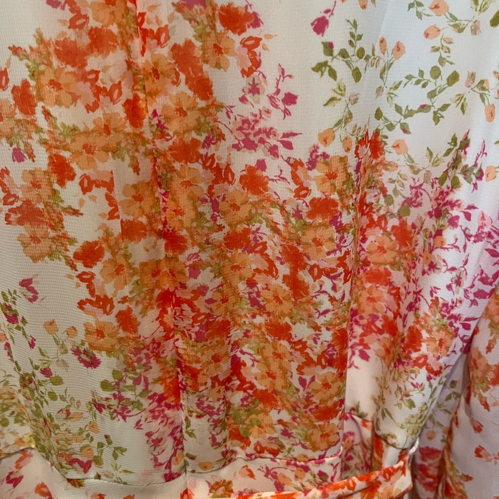 Floral Ruffle Dress - Picture 7 of 10